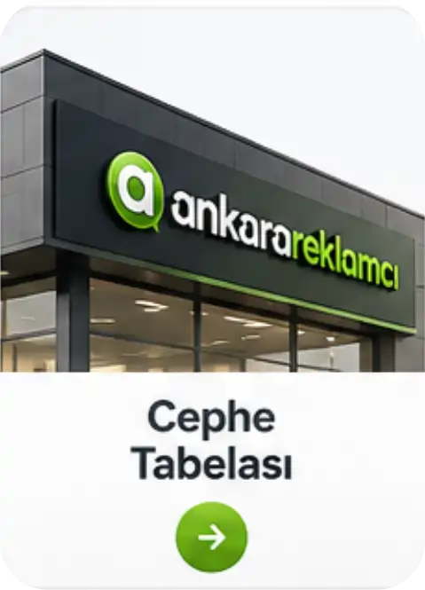 Ankara cephe tabelası uygulamaları