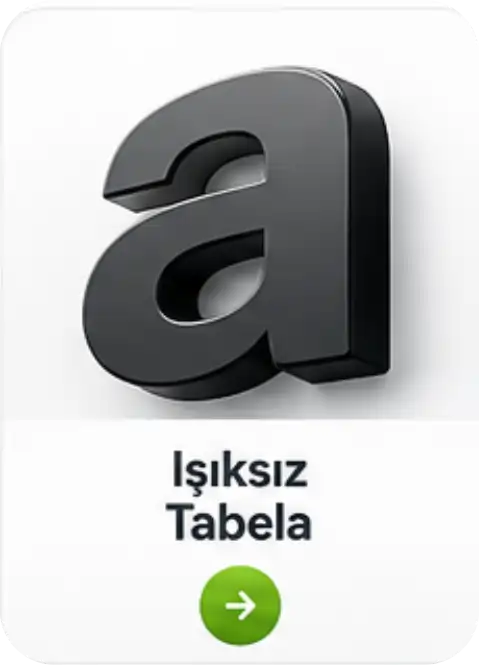Ankara ışıksız tabela uygulamaları