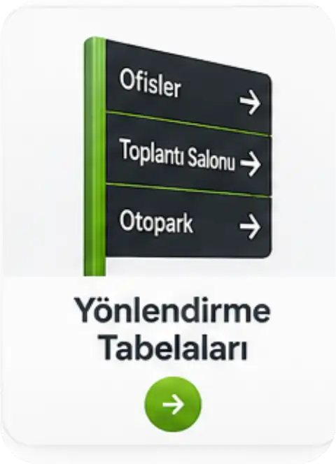 Ankara yönlendirme tabelaları ve yönlendirme sistemleri